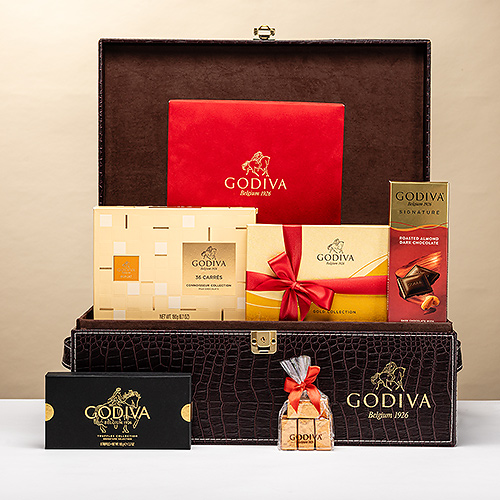 Godiva Large Festive Christmas Croco Hamper