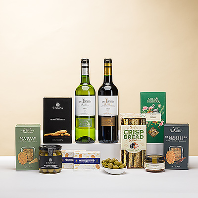 Vous êtes à la recherche d'un cadeau gastronomique savoureux avec une touche de douceur? Cette nouvelle édition de notre bestseller Hospitality Tray Deluxe est le choix idéal.
