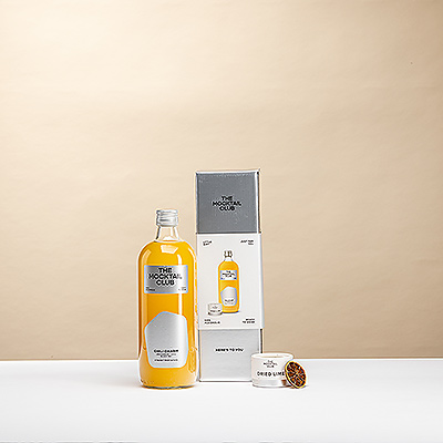 Découvrez le Lemongrass Lash de The Mocktail Club 5 un cocktail sans alcool raffiné à base de citronnelle, piment, thé noir et bergamote. Le cadeau idéal pour célébrer naturellement.