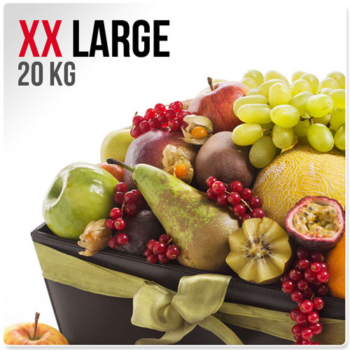 Corbeille de fruits abonnement, 20 kg, livraison bihebdomadaire