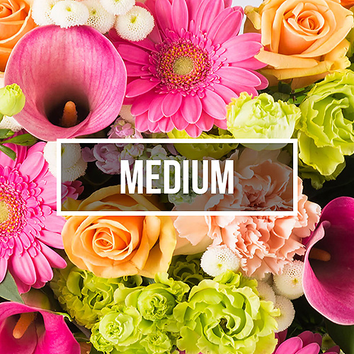 Bloemen wekelijkse levering medium