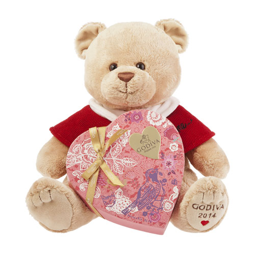nounours saint valentin