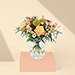 Bouquet Mélange Saumon & Rose Medium [01]
