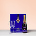 Pommery Champagne Brut Royal Coffret avec 2 Verres de Champagne, 75 cl [01]