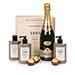 Atelier Rebul 1895 geschenkset, Pommery Grand Cru champagne & Ferrero Rocher [01]