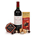 Château La Forêt rode wijn & chocolade geschenk [01]