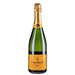 Boeket seizoensbloemen & champagne Veuve Clicquot Brut [05]