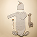 Muchie Babygeschenk met Trixie Giraf Beige [01]