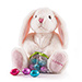 Godiva Lapin de Pâques en Peluche & 8 Oeufs de Pâques [01]