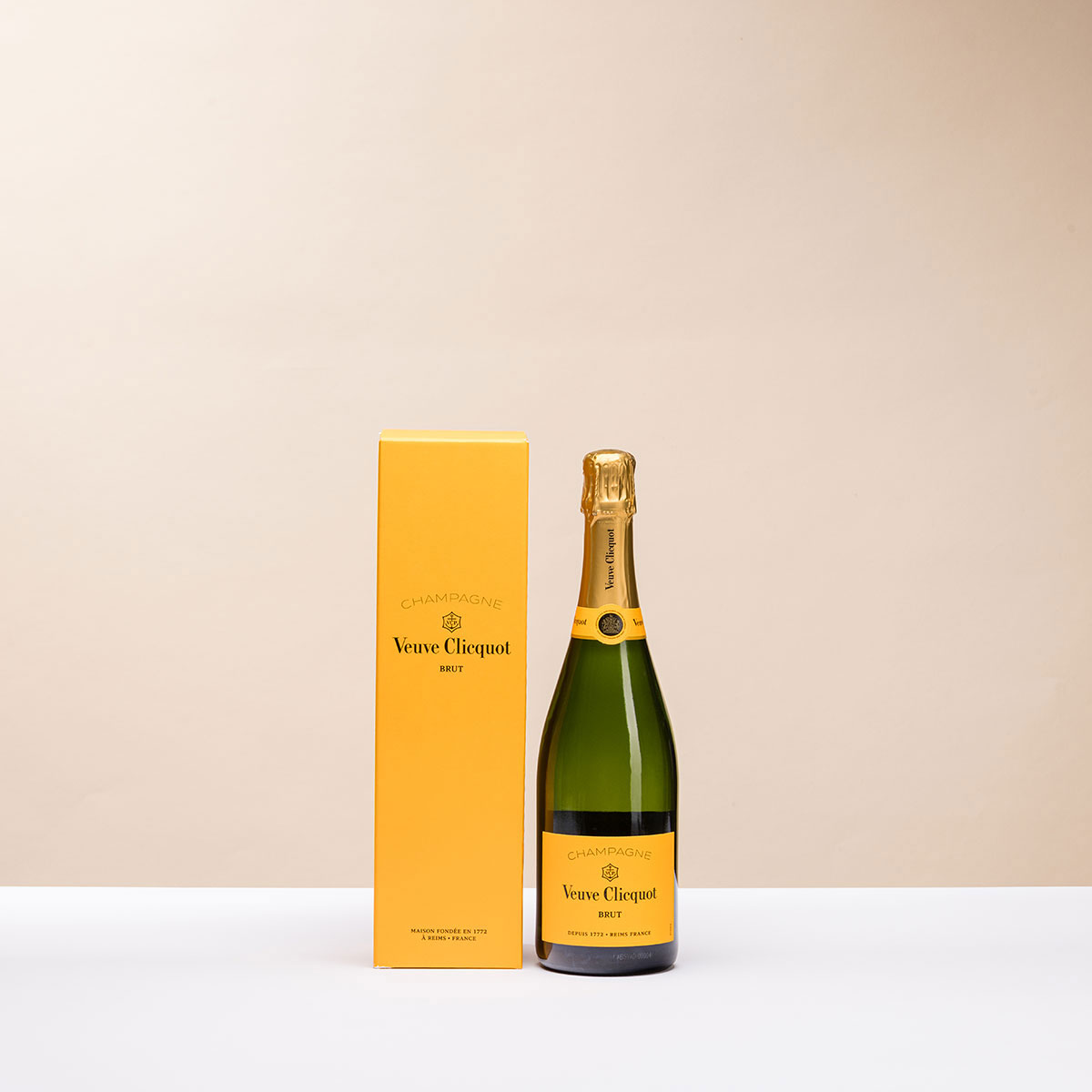 Veuve Clicquot Yellow Label, 75cl Cadeau Gift.be